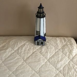 Beautiful stained glass light house